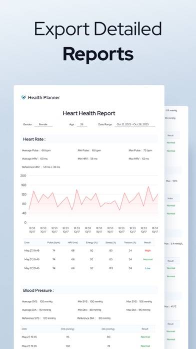 Health Planner & Tracker Captura de pantalla de la aplicación #5