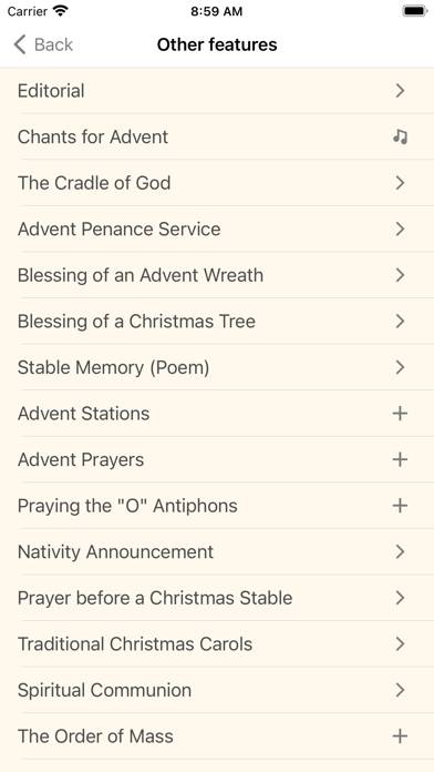 Advent Magnificat 2023 App screenshot #2