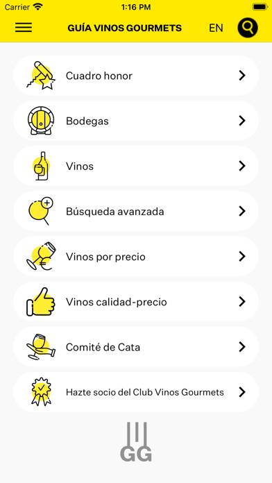 Guía Vinos Gourmets 2024 App screenshot #2