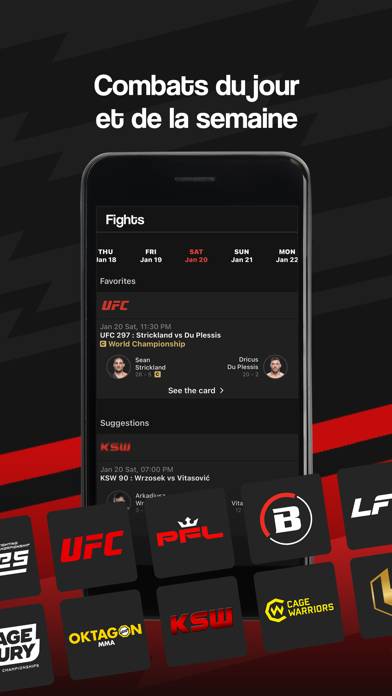 FightApp Capture d'écran de l'application