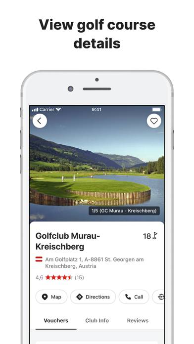 Albrecht Golf Card App screenshot #5