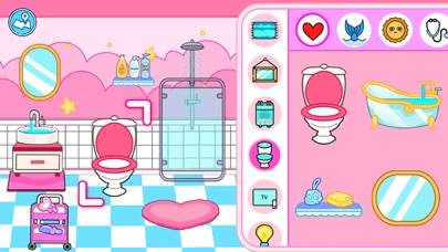 Princess Town Dream House Game Скриншот приложения #1