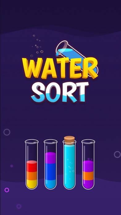 Color Water Sort: Puzzle Game capture d'écran du jeu