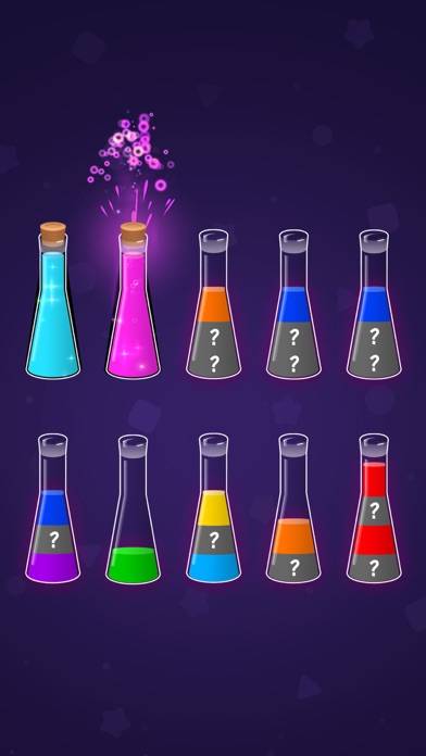 Color Water Sort: Puzzle Game schermata del gioco