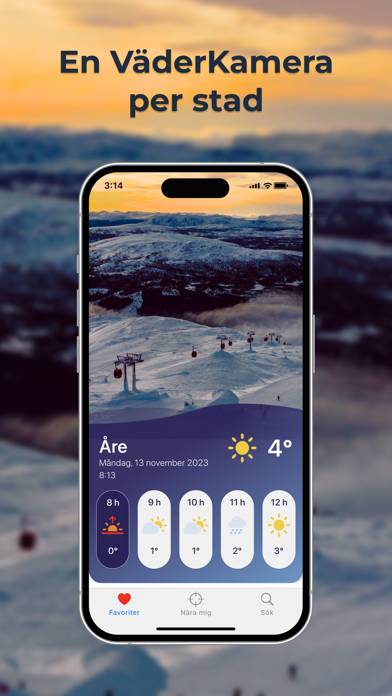 VäderKam: Väder & Webbkameror App skärmdump #3