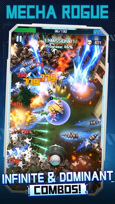 Mecha Rogue game screenshot