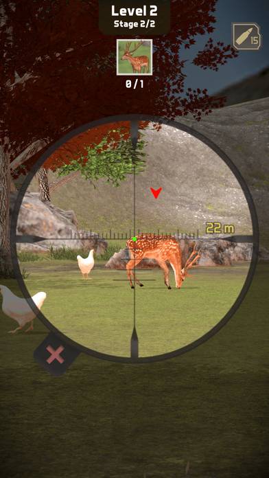 Animal Hunter: Wild Shooting Uygulama ekran görüntüsü #1