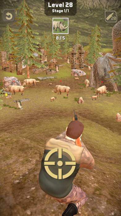Animal Hunter: Wild Shooting Uygulama ekran görüntüsü #6