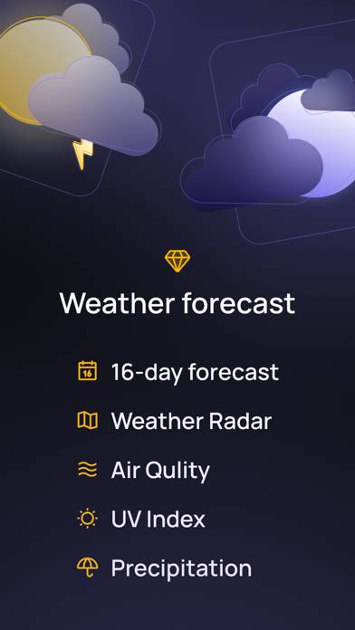 Weather Forecast & Live Radar App screenshot #1
