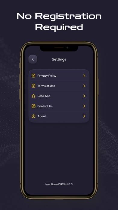 NoirGuard VPN App-Screenshot #4