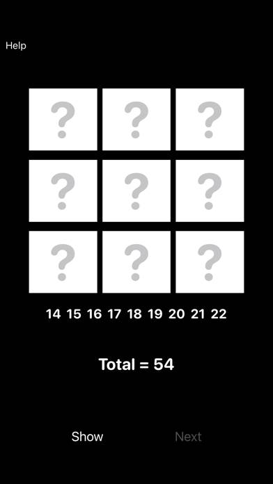 Magic Square Game Spiel-Screenshot