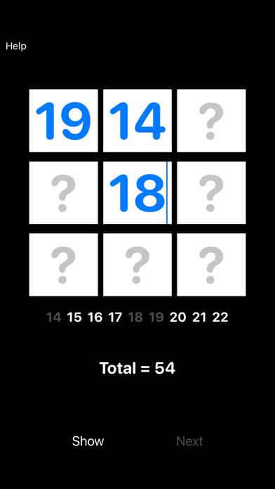Magic Square Game Spiel-Screenshot