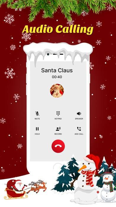 Santa Claus Call Video App preview #4