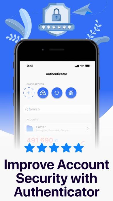 Authenticator: Secure 2FA App App-Screenshot #1