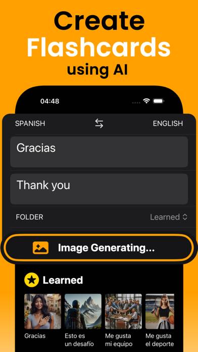 Lingopic: Flash Cards Maker App-Screenshot #1