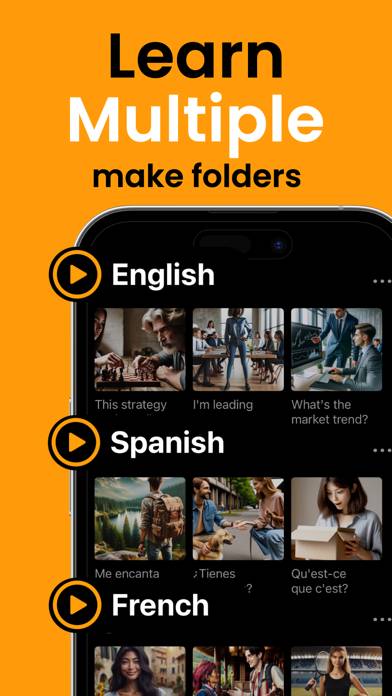 Lingopic: Flash Cards Maker App screenshot