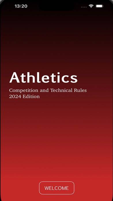 Athletics Rule Book 2024 skärmdump