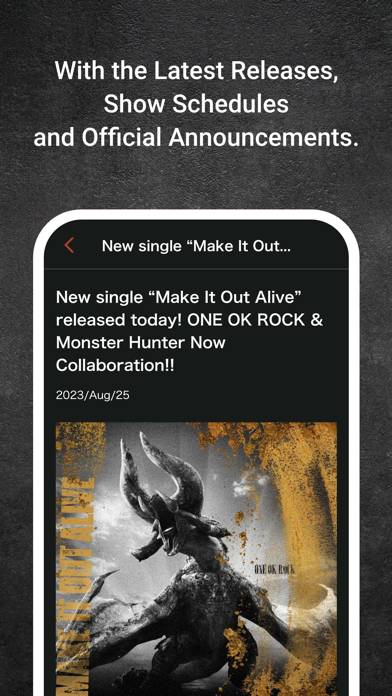 One Ok Rock App screenshot #3