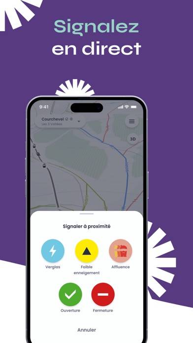 Skiif : Ski & Snowboard GPS Capture d'écran de l'application