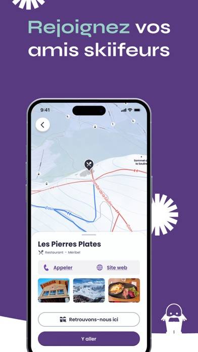 Skiif : Ski & Snowboard GPS Capture d'écran de l'application