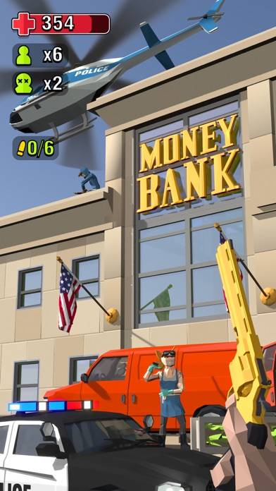 Crime City: Bank Robbery Schermata dell'app #1