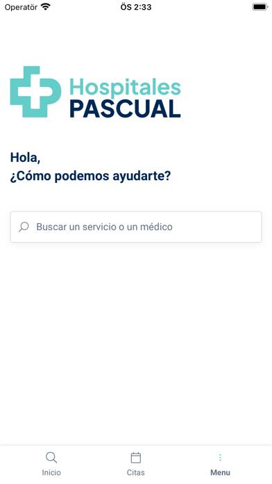 Hospitales Pascual App screenshot #1