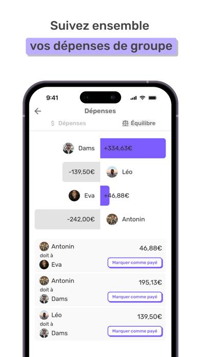 SmarTrips • Voyage entre amis Capture d'écran de l'application