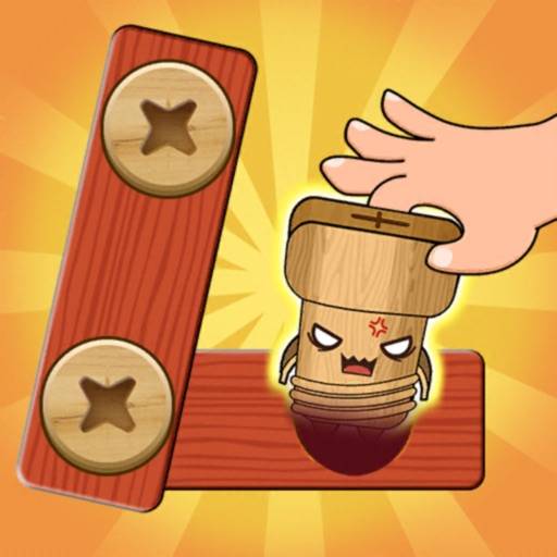 Wood Nuts & Bolts Puzzle Icon