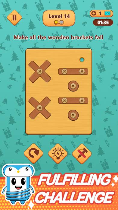 Wood Nuts & Bolts Puzzle App preview #4