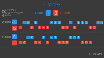 Volley scoreboard Captura de pantalla de la aplicación #3
