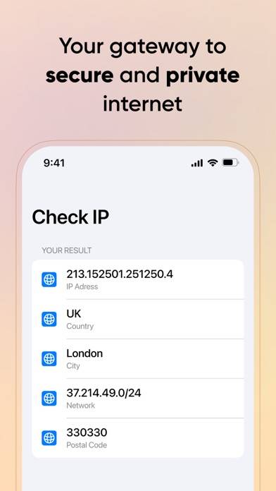 Spectrum VPN App screenshot