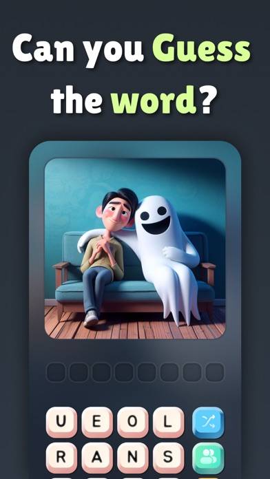 Popcorn: Guess word in picture App screenshot #1