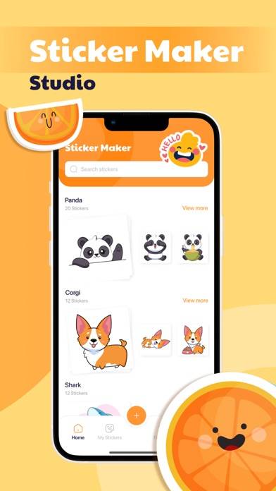 Sticker Maker: Emoji Creator Schermata dell'app