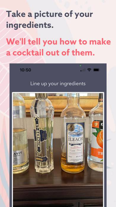 GlassEye - Cocktail Creator screenshot