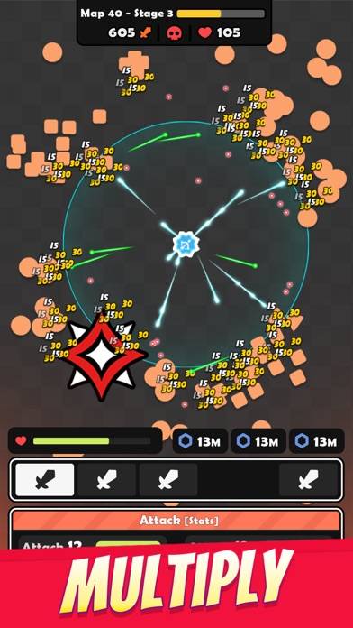 Idle Cannon: Tower TD Geometry Captura de pantalla de la aplicación #4