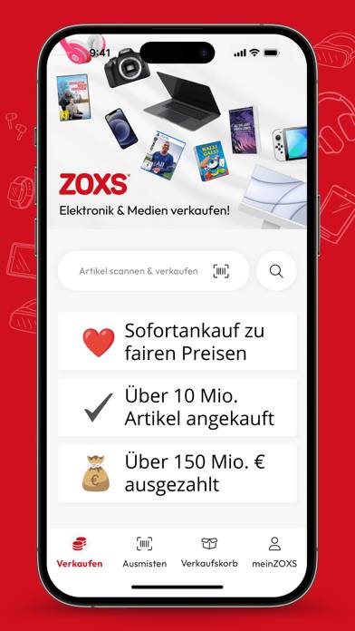 ZOXS: Alles sofort verkaufen App-Screenshot #5