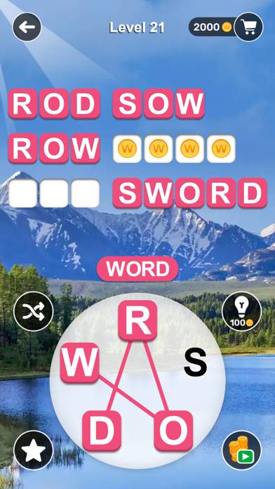 Word Explorer: Relaxing Puzzle App screenshot #2