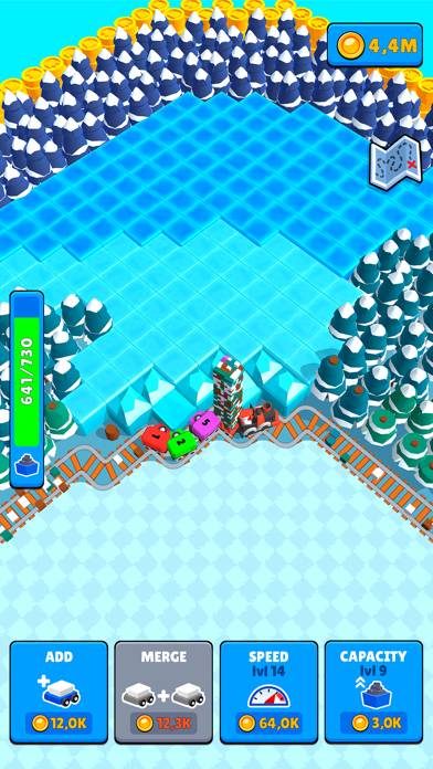 Train Miner: Idle Railway Game Captura de pantalla de la aplicación #6