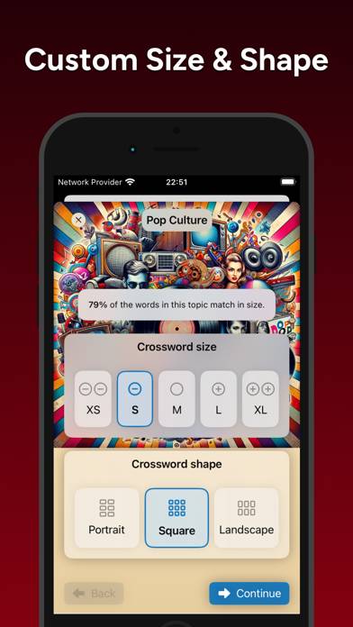 CrossCraft: Crossword Tests Schermata dell'app #3