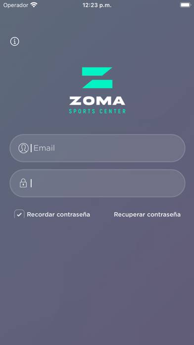 Zoma Sports Center Captura de pantalla de la aplicación #1