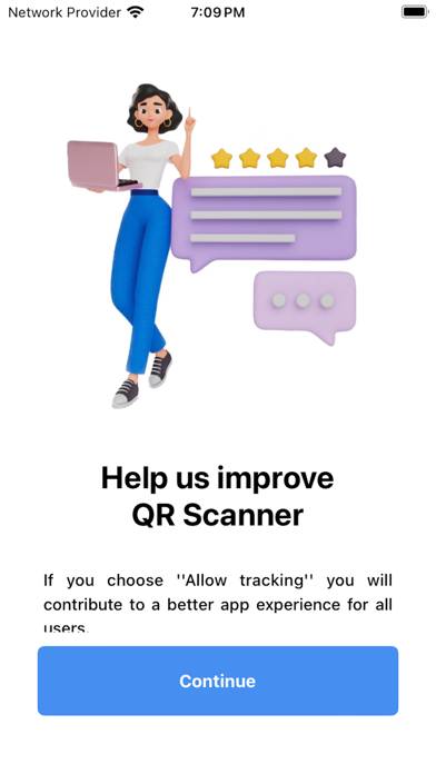 QR Reader and Barcode Scanner App screenshot #1