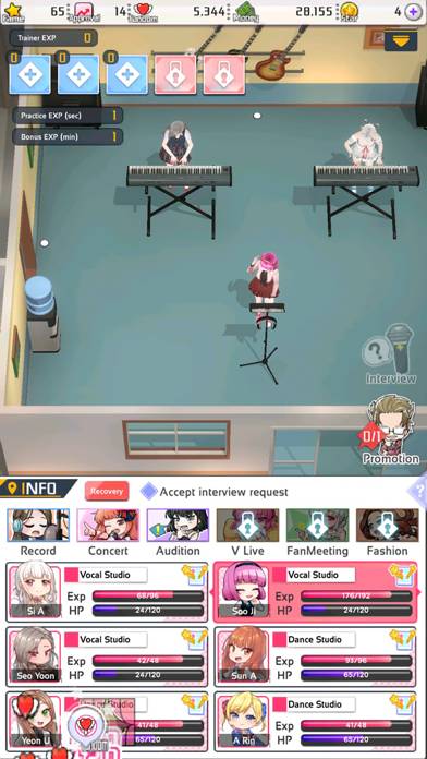 Love Idol Maker game screenshot