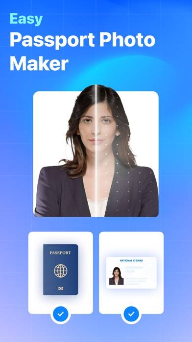 Passport Photo. Schermata dell'app #1