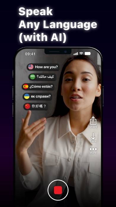 AiDub: AI Video Translator Captura de pantalla de la aplicación #2