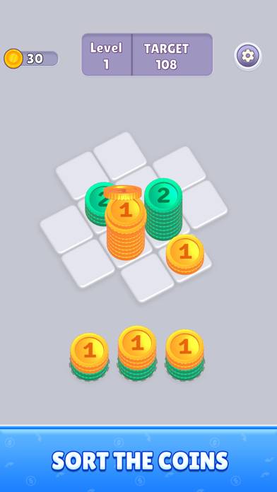 Coin Stack Puzzle App-Screenshot #1