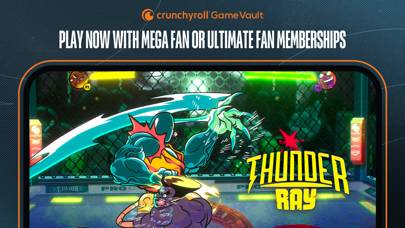 Crunchyroll Thunder Ray Bildschirmfoto