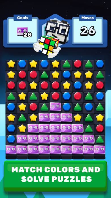 Rubik's Match 3 - Cube Puzzle screenshot