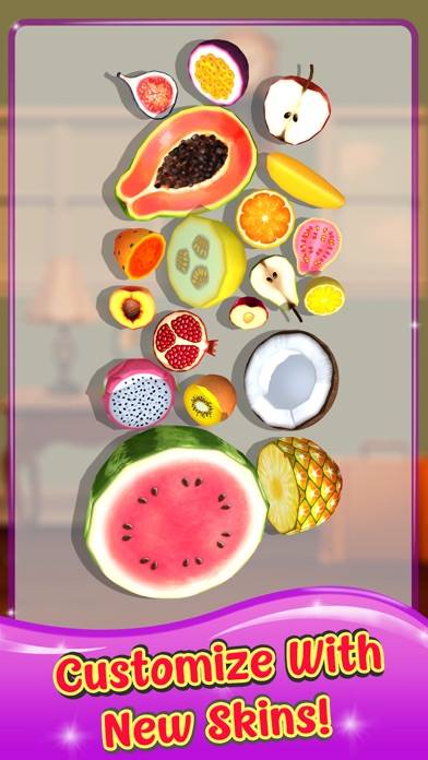 Watermelon 3D Fruit Merge Game Captura de pantalla de la aplicación #2