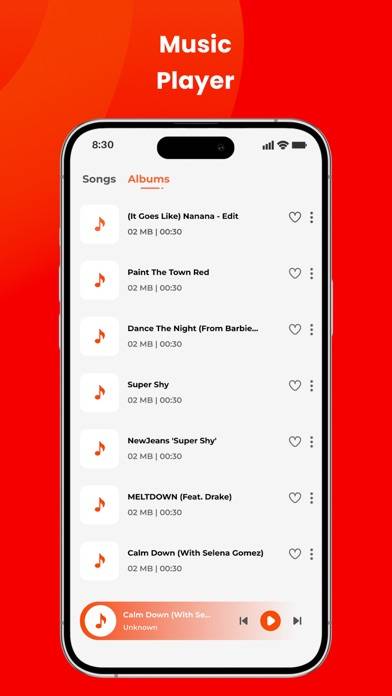 Offline Music App App screenshot #1