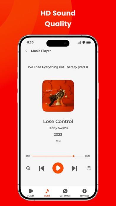 Offline Music App App screenshot #2